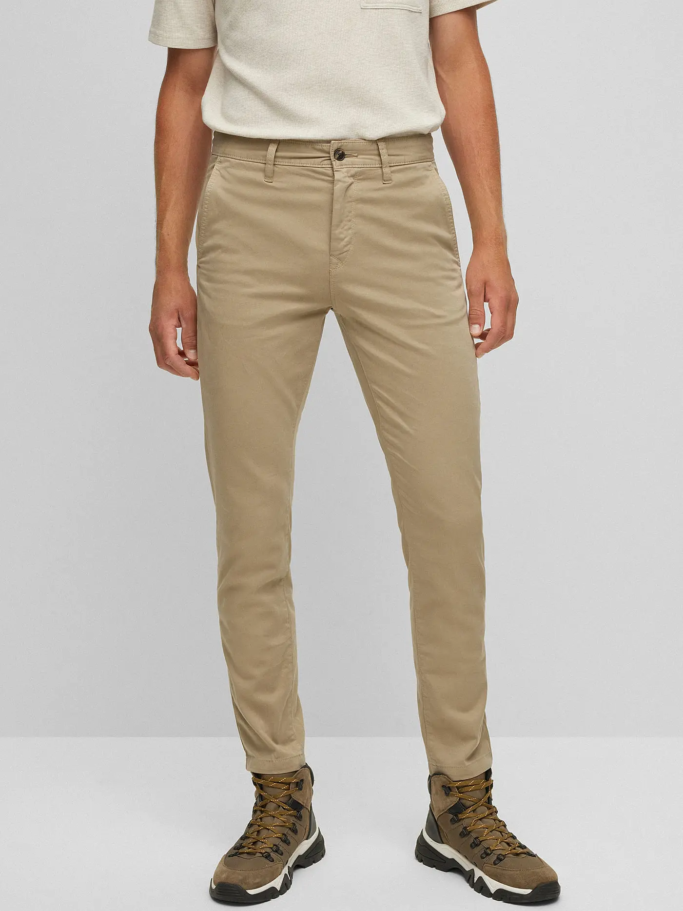 BOSS | Chino Tapered Fit SCHINO TABER-1 | beige